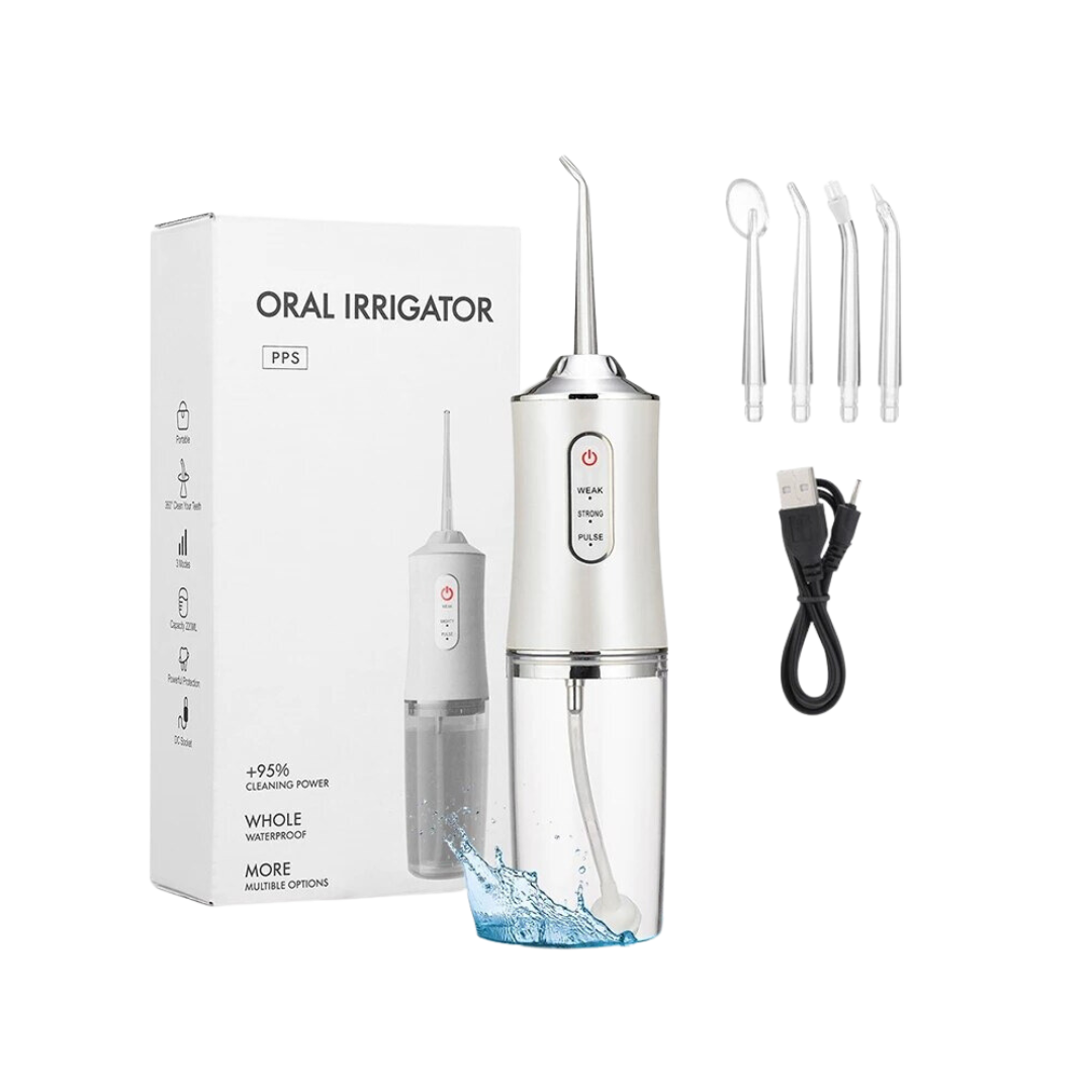 IRRIGADOR ORAL + LÁPIZ DENTAL DE OBSEQUIO